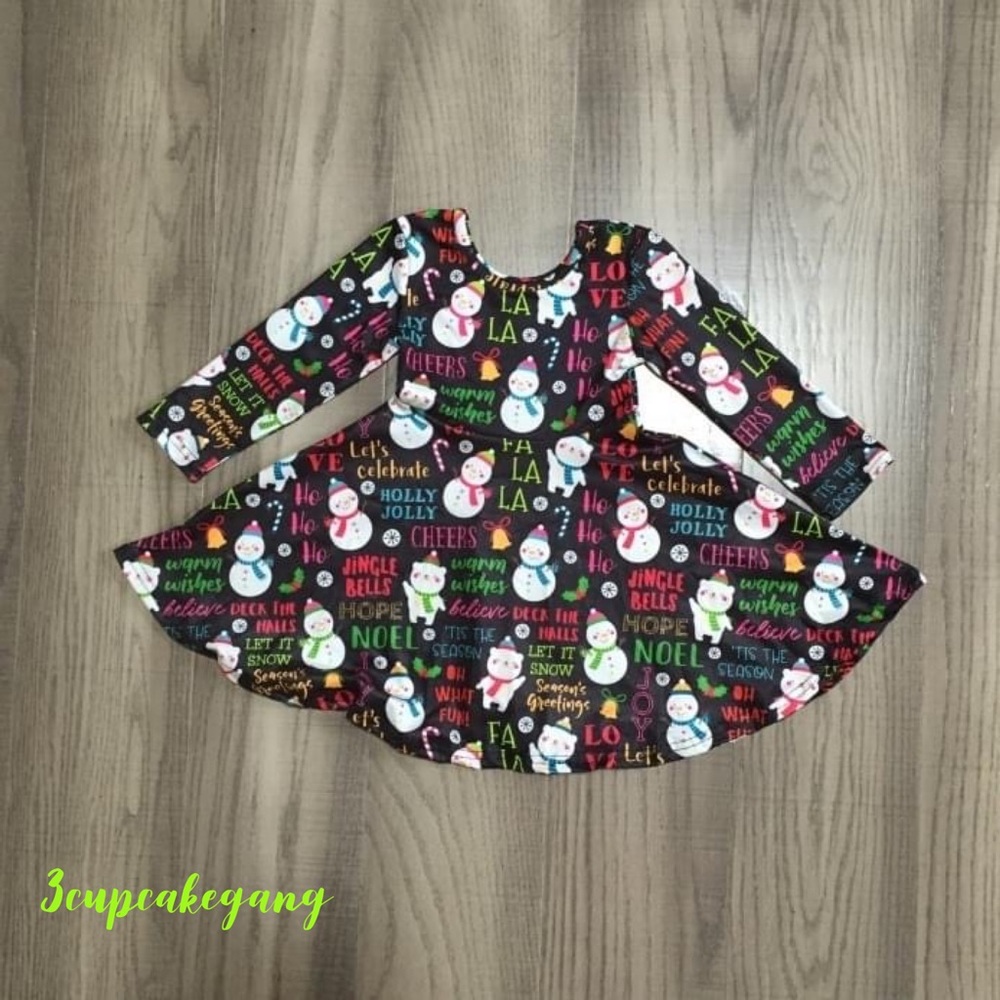 Fa La La Snowman twirl